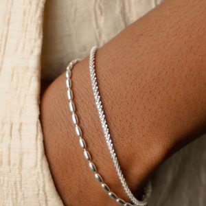 Lightweight Silver Bracelet